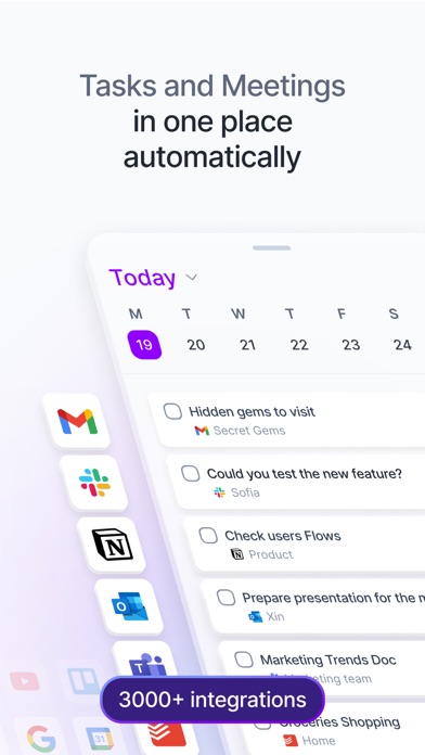 Akiflow interface screenshot from its App Store listing